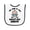 White and Black, variant on Inktastic Daddy Worlds Best Barber Childs Baby Terry Cloth Bib