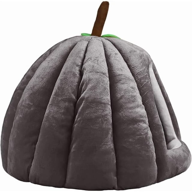 Pisexur Suministros para mascotas Pumpkin Bed Pumpkin Bed Cave For Cats Small Dogs Pumpkin Bed Basket Pumpkin House For Indoor Cats Halloween Pumpkin Bed perros, gatos y perros, gatos y animales