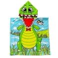 thumbnail image 2 of Kids Bathrobe Hooded Beach Swimming Towel Quick Dry Bath Towel Girls Boys, 2 of 3