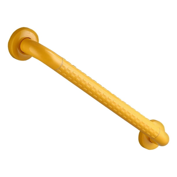 Barra de agarre para ducha Barra de equilibrio para baño con manija de apoyo para pasamanos auxiliar antideslizante Amarillo largo 40cm Yuyangstore Barra de apoyo para ducha