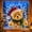 Teddy, variant on Crystal Christmas Break-In Window Decal,Shattered-Glass Holiday Window Decoration,3D Crystal Style Window Sticker for Home Office Holiday Display (Puppy)