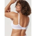 thumbnail image 2 of DELIMIRA Women's Balconette Lace Bra Plus Size Sexy See Through Unlined Underwire Bras, 2 of 5