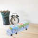 thumbnail image 2 of Cartoon Pencil Case Metal Train Shaped for School Use Stationery Supplies, 2 of 4