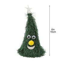 Christmas Hat with Music, Singing, and Dancing, 2pc/3pc Set, Holiday Swinging Hats for Family Gatherings and Parties,D