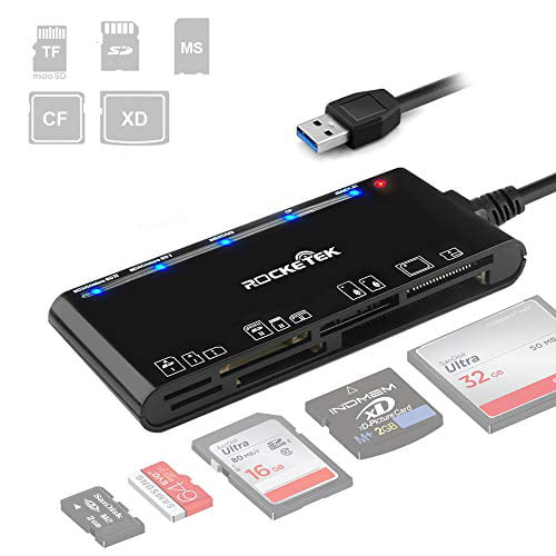 All-in-1 USB 3.0 Compact Flash Multi Memory Card Reader CF Adapter MicroSD XD 