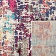 thumbnail image 5 of SAFAVIEH Madison Joella Vintage Abstract Runner Rug, Red/Light Blue, 2' x 8', 5 of 8