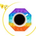 thumbnail image 1 of TheFound Bubble Sensory Rainbow Pop Restore Emotions Anti-Anxiety Toy, 1 of 5