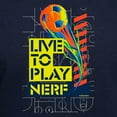 thumbnail image 3 of CafePress - Live To Play Nerf Soccer Sweatshirt - Pullover Hoodie, Classic, Comfortable Hooded Sweatshirt, 3 of 4