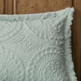thumbnail image 4 of Cotton Bedding Set King/Cal King Embroidered Medallion Faux Fur Ultra Plush Comforter Mini Set,Comforter Set, 4 of 12