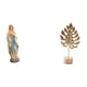 thumbnail image 1 of Estatua de María, Figura decorativa, Colección religiosa, Escultura de hoja, Estatua de hoja de metal, Escultura de hoja, Decoración para el, 1 of 8