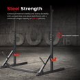 thumbnail image 3 of Sunny Health & Fitness Multifunctional Adjustable Bench Press Squat Rack, Shoulder Press, Incline Bench Press, Dumbbell Rows, Bicep Curls, Deadlifts - SF-XF922011, 3 of 6