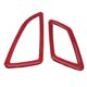 thumbnail image 4 of ABS Red Carbon Fiber Side Dashboard Cover Trim Decor Sticker for 10Th Gen 2016 2017 2018 2019(RHD), 4 of 5