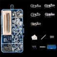 thumbnail image 1 of Kit de reparación de gafas de sol, reemplazo de soporte de almohadillas nasales de silicona suave con globo, surtido Re LingWen 8390605752001, 1 of 1