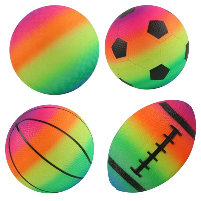 4pcs Bouncing Ball Funny Bouncy Ball Kids Jumping Ball Summer