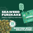 thumbnail image 4 of Edamame Beans Snack (Seaweed Furikake) - Crunchy and Dry Roasted Edamame Beans - High Protein Snacks, Keto and Vegan Healthy Snacks for Adults & Low Carb Asian Snack 0.9 oz (Pack of 8), 4 of 5