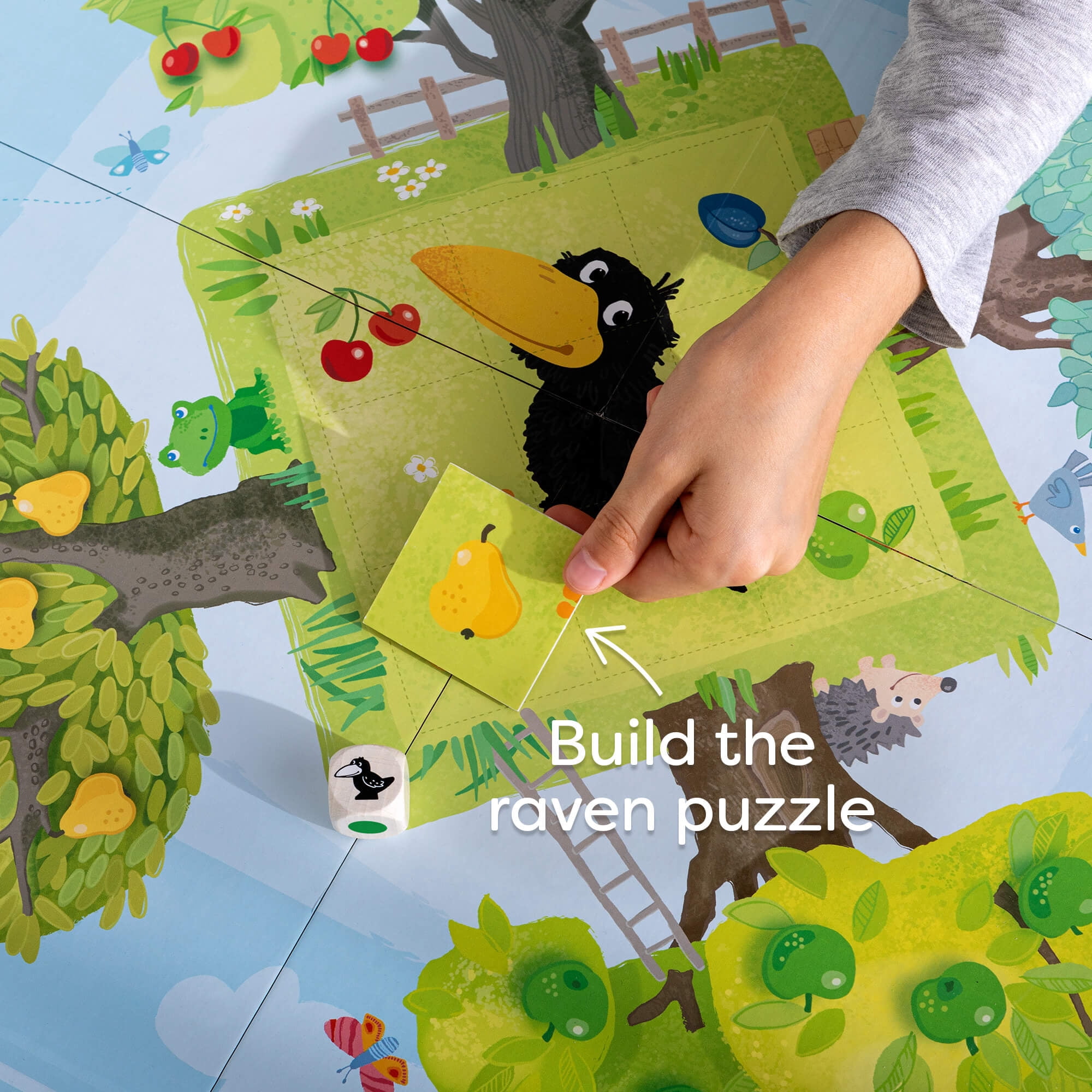 HABA Orchard Game - A Classic Cooperative Introduction to Board Games for Ages 3 and Up (Made in Germany)