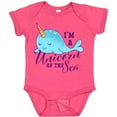 thumbnail image 3 of Inktastic Cute Narwhal I'm a Unicorn of the Sea Girls Baby Bodysuit, 3 of 5