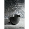 thumbnail image 4 of Anjuna 67" W x 31.4" D Freestanding Forged Carbon Fiber Bathtub, 4 of 6