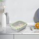 thumbnail image 1 of CAJA DE ALMACENAMIENTO DE ALIMIMOS DE ACERO INOXIDABLE 304 Contaza Hermética para frutas, Almuerzos, Refrigerios, Organización del Refrigerador, Uso Versátil, 1 of 7