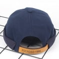 thumbnail image 2 of Prolriy Brimless Caps Hats for Men Color Hat Men Mechanic Hat Brimless Sailor Casual Cap Women Solid Baseball Caps Mens Hats Navy, 2 of 2