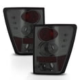 thumbnail image 4 of AKKON - For Jeep Grand Cherokee Black Smoke Dual Ring Projector LED Replacement Headlights + Tail lamp, 4 of 5