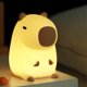 thumbnail image 2 of Bsvklp Nocturna Carpincho Lindas Luces LED Silicona Recargables (inglés No Naranja), 2 of 9