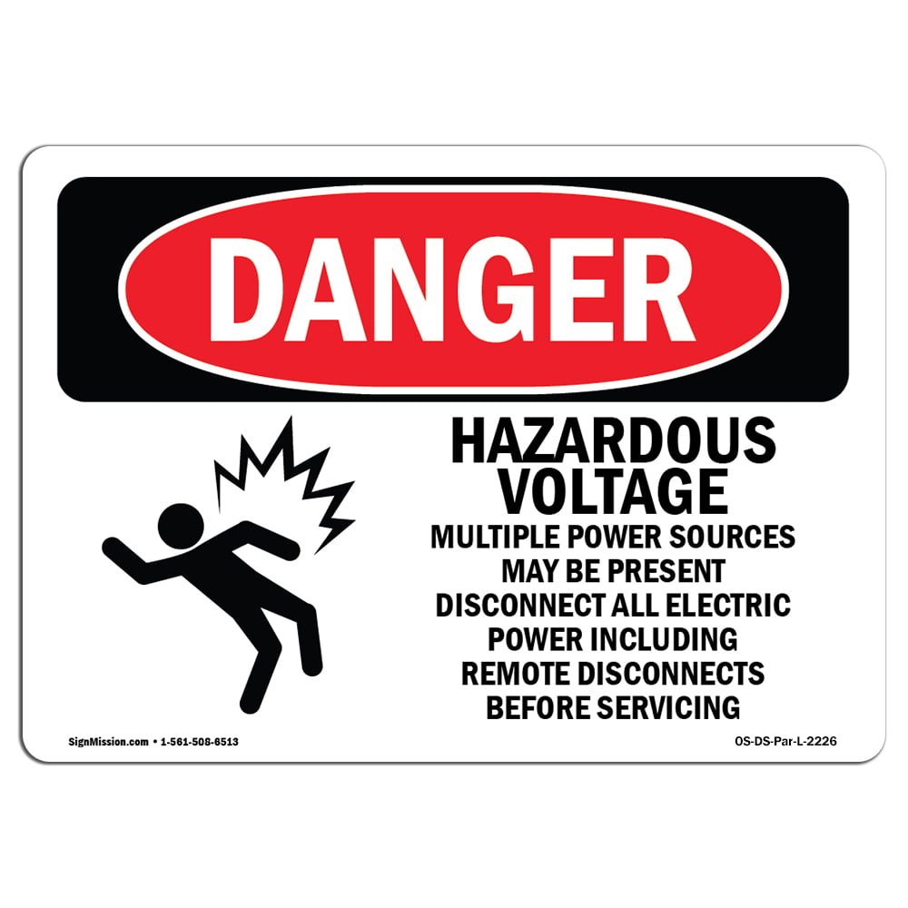 danger this is a hazardous area multi sign