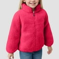 thumbnail image 2 of Girls Clothing Girl Jacket Girls and Toddlers' Fleece Zip-Up Sweatshirt Thick Warm Outerwear, 2 of 9