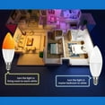 thumbnail image 5 of Bombilla Inteligente Tuya E14 Regulable con Cinco Modos de Luz en Espiral, Bombilla RGB con WiFi, Control Remoto y Control por Voz, 9 W, 5 of 5