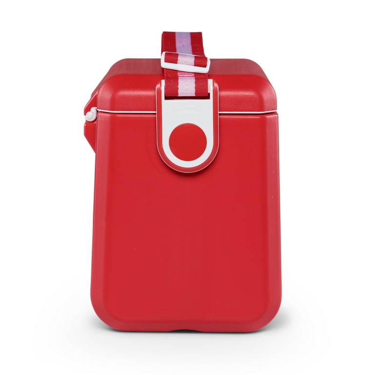 Igloo 11 Quart Red Hard Side Cooler, Tag Along Too with