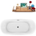 thumbnail image 3 of 67" Streamline N663BGM Freestanding Tub and Tray With Internal Drain, 3 of 7