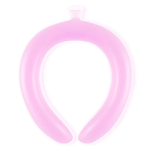 Cool Neck Ring Bolsa de hielo fría para el cuello portátil para el calor del verano (rosa) Likrtyny Para estrenar