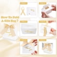 thumbnail image 5 of 24 Pcs Small Thank You Gift Bags, Mini Party Favor Bag Treat Box with Bow Ribbon, White Paper Gift Bags Bulk for Wedding, Birthday, Bridal Shower, Baby Shower (4.5x1.8x4 Inch), 5 of 8