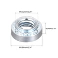 thumbnail image 2 of Self -Clinching Nuts,#10-32x0.18-Inch Carbon Steel Rivet Nut Round Head Steel Metal Sheet Mounting Fastener 100pcs, 2 of 5