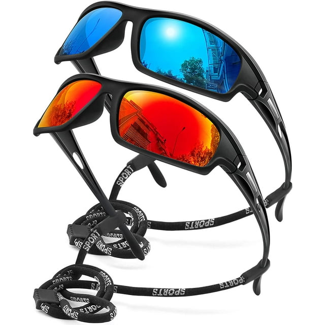 Gafas Deportivas AWGSEE Polarizadas con Protección UV 100% para Hombre