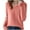 Red, variant on Dgankt Women's Sweaters Sweaters for Women Long Sleeve V-neck Knitted Sweater Casual Lightweight
