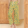 thumbnail image 2 of ZyeKqe Valentine's Day Pajamas Pants for Women Drawstring Low Waisted Lounge Pants Straight Wide Leg Sleep Bottoms, 2 of 6
