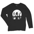thumbnail image 5 of Alien Bigfoot Loch Ness Monster Moon Women's Long Sleeve T-shirt Funny Space UFO Hunter Sasquatch Yeti Dinosaur Nerd Believe, 5 of 7