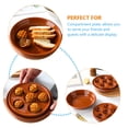 thumbnail image 3 of YuYiSan 1 Set of Ceramic Baked Snail Plates Kitchen Escargot Dish Oven Snail Baking Plates, 3 of 6