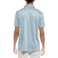 thumbnail image 2 of adidas mens  Core Polo Shirt, s, Blue, 2 of 2