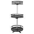 thumbnail image 1 of 3 Tier 360 Degree Rotatable Spice Rack Kitchen Cabinet Organizer Shelf for Jars Cans Bottles, 1 of 14