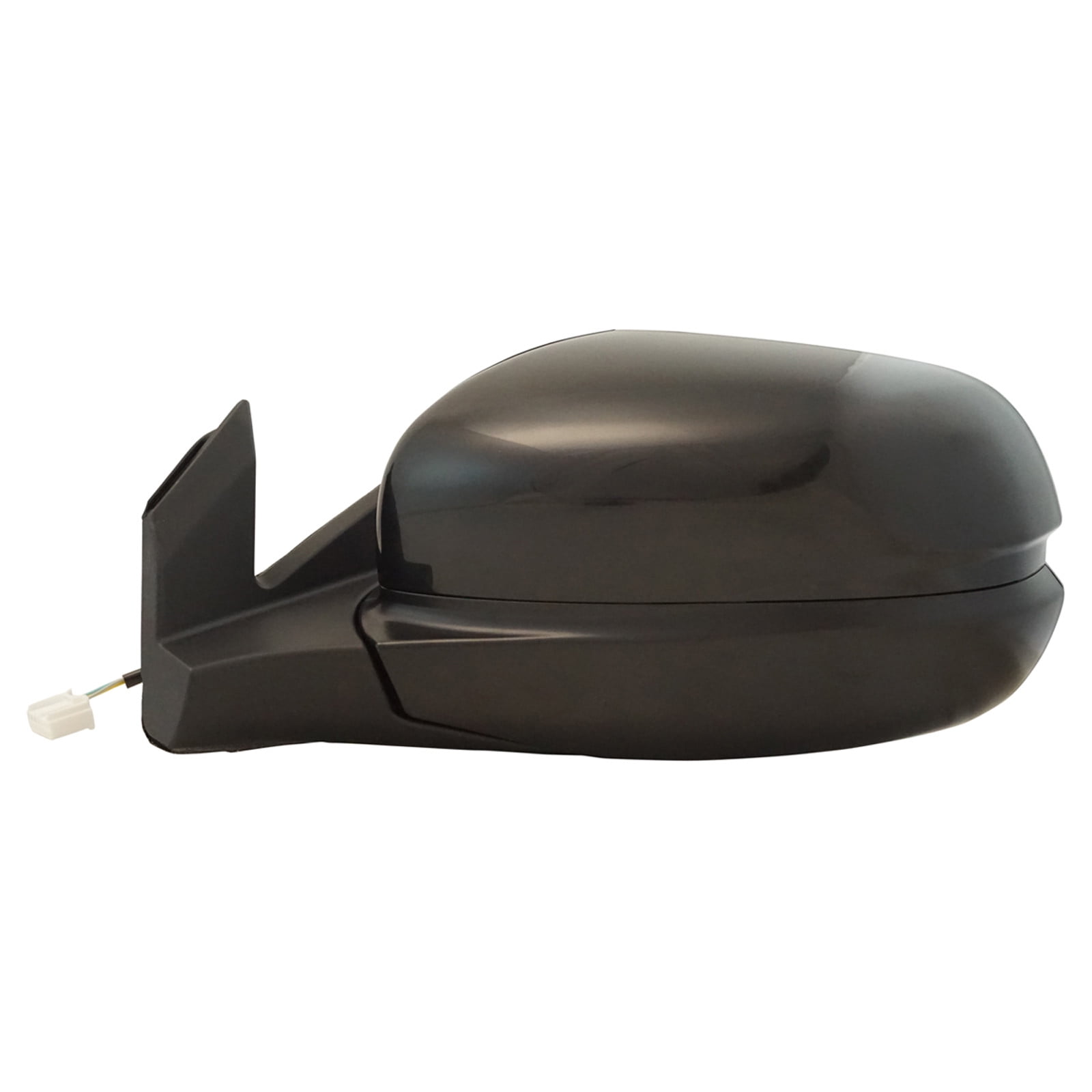 TRQ Driver Side Mirror Assembly Power Foldaway Smooth Paint to Match Fits 2016 Honda Pilot Front Wheel Drive