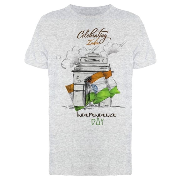 Inependence Day In India Tee Men's -Image by Shutterstock Men's T-shirt