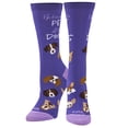 thumbnail image 4 of Cool Socks Pet All The Dogs Fun Print Novelty Crew Socks for Women, Size 5-10, 4 of 6