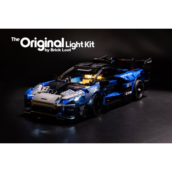 Brick Loot LED Lighting Kit for LEGO McLaren Senna GTR Set 42123 - LEGO Set NOT Included