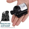 thumbnail image 3 of Minkissy Mini Submersible Pump Black Water Circulation with Brushless DC Motor 1Pack, 3 of 7