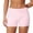 Pink, variant on Women Y2k Fold Over Lounge Shorts Low Waist Solid Slim Fit Stretchy Yoga Mini Shorts Casual Cute Comfy Pajama Bottom