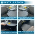 thumbnail image 7 of Retractable Cargo Cover for Infiniti QX55 2022-2025 Rear Trunk Luggage Security Shield Shade Privacy Screen Cover Parcel Shelf Waterproof Black, 7 of 7