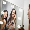 Mirror Lighting For Makeup Portable Hollywood Style Vanity Mirror Lights, LED Makeup Light Kit