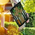 thumbnail image 2 of Irish Shamrock American US Flag - House Flag (29.5" x 39.5"), 2 of 9